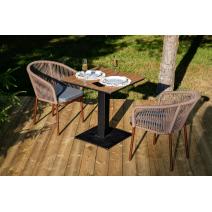  "Каффе" обеденная группа на 2 персоны, цвет "дуб", фото 3 