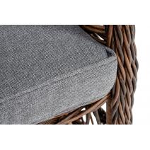  "Цесена" кресло плетеное из искусственного ротанга, цвет коричневый, фото 6 