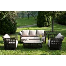  "Валенсия" лаунж-зона из искусственного ротанга, цвет бронзовый, фото 1 