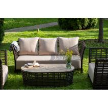  "Валенсия" лаунж-зона из искусственного ротанга, цвет бронзовый, фото 3 