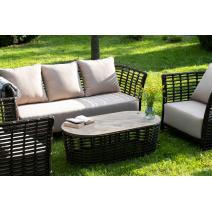  "Валенсия" лаунж-зона из искусственного ротанга, цвет бронзовый, фото 7 