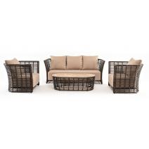  "Валенсия" лаунж-зона из искусственного ротанга, цвет бронзовый, фото 13 