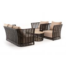  "Валенсия" лаунж-зона из искусственного ротанга, цвет бронзовый, фото 18 