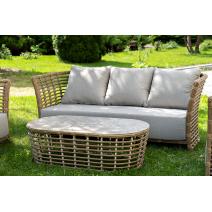  "Валенсия" лаунж-зона из искусственного ротанга, цвет соломенный, фото 6 