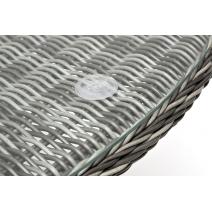  "Эспрессо" плетеный круглый стол, диаметр 150 см, цвет графит, фото 3 