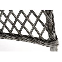  "Эспрессо" плетеный круглый стол, диаметр 150 см, цвет графит, фото 4 