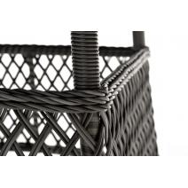  "Эспрессо" плетеный круглый стол, диаметр 150 см, цвет графит, фото 5 