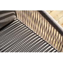  "Канны" лаунж-зона 4-местная из роупа со столиком "Канны" цвета "дуб", основание дуб, роуп бежевый, фото 16 