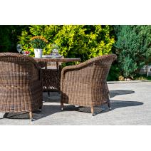  "Равенна" плетеное кресло из искусственного ротанга, цвет коричневый, фото 16 