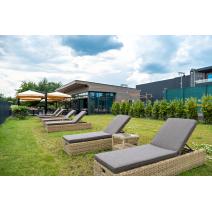  "Рим" шезлонг с подушкой, цвет соломенный, фото 8 