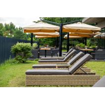  "Рим" шезлонг с подушкой, цвет соломенный, фото 10 