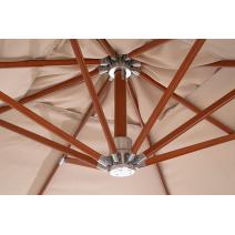  "Ливорно" зонт садовый 3х3м на боковой опоре из алюминия, фото 7 