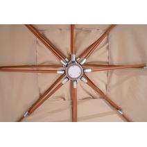  "Ливорно" зонт садовый 3х3м на боковой опоре из алюминия, фото 8 