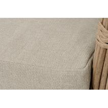  "Валенсия" диван из искусственного ротанга трехместный, цвет соломенный, фото 6 