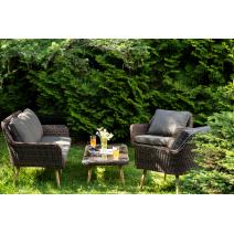  "Прованс" лаунж-зона плетеная из искусственного ротанга, цвет коричневый, фото 3 