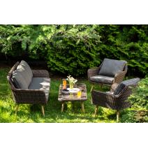  "Прованс" лаунж-зона плетеная из искусственного ротанга, цвет коричневый, фото 6 