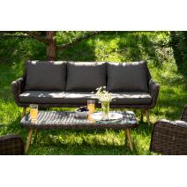  "Прованс" лаунж-зона плетеная из искусственного ротанга, цвет коричневый, фото 8 