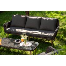  "Прованс" лаунж-зона плетеная из искусственного ротанга, цвет коричневый, фото 10 