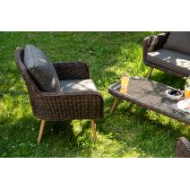  "Прованс" лаунж-зона плетеная из искусственного ротанга, цвет коричневый, фото 11 