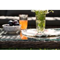  "Прованс" лаунж-зона плетеная из искусственного ротанга, цвет коричневый, фото 19 