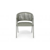  "Амстердам" плетеный стул из искусственного ротанга, цвет серый, фото 2 