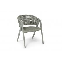  "Амстердам" плетеный стул из искусственного ротанга, цвет серый, фото 3 