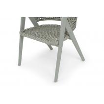  "Амстердам" плетеный стул из искусственного ротанга, цвет серый, фото 4 