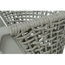  "Амстердам" плетеный стул из искусственного ротанга, цвет серый, фото 6 