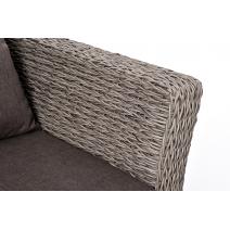  "Капучино Сингл" лаунж-зона из искусственного ротанга (гиацинт), цвет серый, фото 15 
