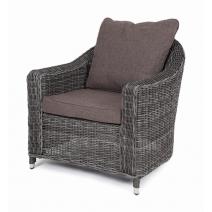  "Кон Панна" кресло из искусственного ротанга, цвет графит, фото 1 