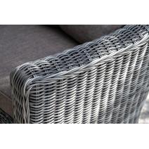  "Кон Панна" кресло из искусственного ротанга, цвет графит, фото 12 