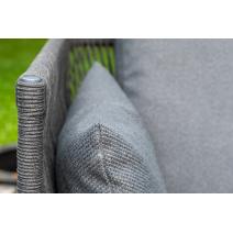  "Лугано" лаунж-зона 5-местная плетеная из роупа (веревки), каркас алюминиевый темно-серый, роуп темно-серый, фото 18 