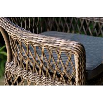  "Сицилия" обеденная группа плетеная, цвет коричневый, фото 8 