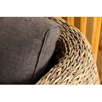  "Кальяри" диван из искусственного ротанга (гиацинт) трехместный, цвет соломенный, фото 13 