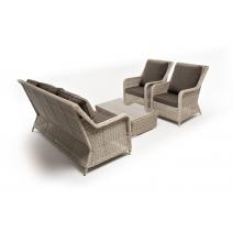  "Гляссе" лаунж-зона из искусственного ротанга, цвет бежевый, фото 22 