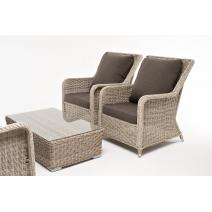  "Гляссе" лаунж-зона из искусственного ротанга, цвет бежевый, фото 23 