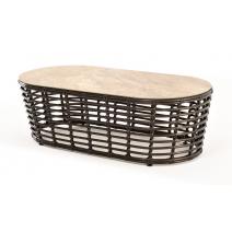  "Валенсия" журнальный столик из искусственного ротанга, цвет бронзовый, фото 1 