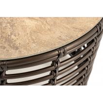  "Валенсия" журнальный столик из искусственного ротанга, цвет бронзовый, фото 4 