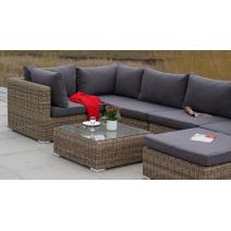  "Лунго" журнальный столик плетеный, цвет соломенный, фото 11 