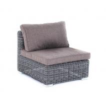  "Лунго" модуль диванный прямой с подушками, цвет графит, фото 3 