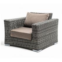  "Боно" кресло из искусственного ротанга, цвет графит, фото 1 