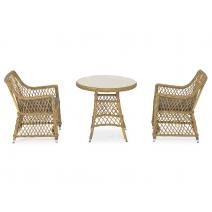  "Эспрессо–80 L" обеденная группа плетеная, цвет соломенный, фото 2 