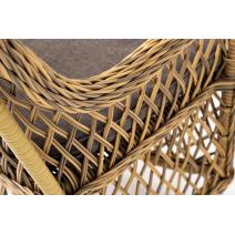  "Эспрессо–80 L" обеденная группа плетеная, цвет соломенный, фото 6 