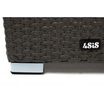  "Капучино" кашпо для цветов плетеное из искусственного ротанга, цвет коричневый, фото 5 