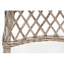  "Эспрессо" плетеный круглый стол, диаметр 80 см, цвет бежевый, фото 4 