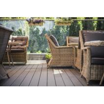  "Гляссе" кресло плетеное из искусственного ротанга, цвет соломенный, фото 4 