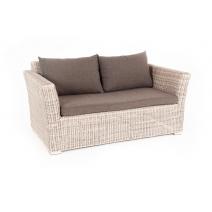  "Капучино" диван из искусственного ротанга двухместный, цвет бежевый, фото 3 