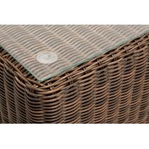  "Боно" журнальный столик из искусственного ротанга, цвет коричневый, фото 3 