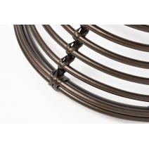  "Парма" кофейный столик из искусственного ротанга, цвет бронзовый, фото 4 