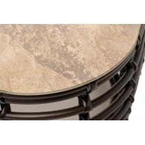  "Ницца" журнальный столик из искусственного ротанга, цвет бронзовый, фото 4 